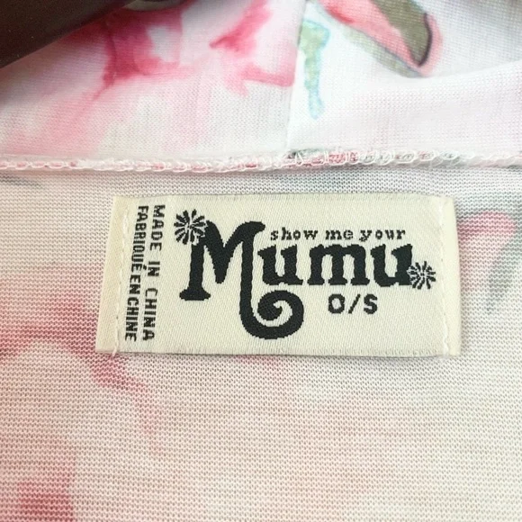 Show Me Your Mumu Garden of Blooms Floral Bridal Robe One Size OS - Picture 9 of 10